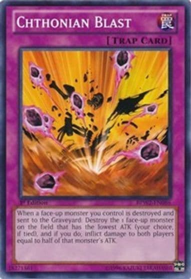 Chthonian Blast Battle Pack 2: War of the Giants Round 2 Yu-Gi-Oh! card