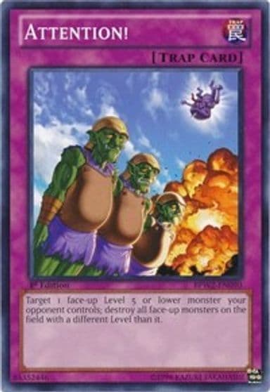 Attention Battle Pack 2: War of the Giants Round 2 Yu-Gi-Oh! card