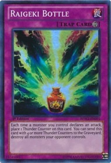 Raigeki Bottle Battle Pack 2: War of the Giants Round 2 Yu-Gi-Oh! card