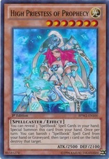 High Priestess of Prophecy Battle Pack 2: War of the Giants Round 2 Yu-Gi-Oh! card