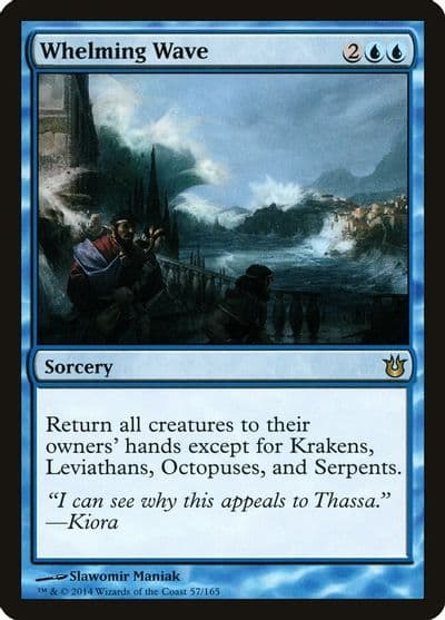 Whelming Wave Born of the Gods Magic card