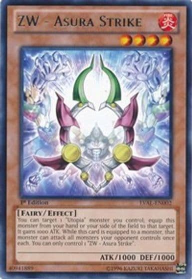 ZW Asura Strike Legacy of the Valiant Yu-Gi-Oh! card