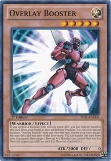 Overlay Booster Legacy of the Valiant Yu-Gi-Oh! card