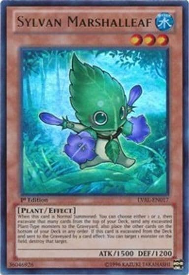 Sylvan Marshalleaf Legacy of the Valiant Yu-Gi-Oh! card