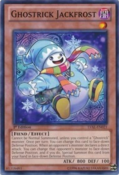 Ghostrick Jackfrost Legacy of the Valiant Yu-Gi-Oh! card