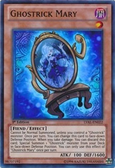 Ghostrick Mary Legacy of the Valiant Yu-Gi-Oh! card