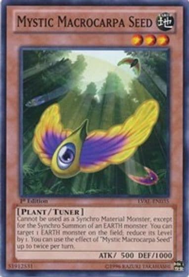 Mystic Macrocarpa Seed Legacy of the Valiant Yu-Gi-Oh! card