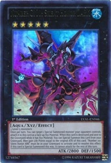 Number C101 Silent Honor DARK Legacy of the Valiant Yu-Gi-Oh! card