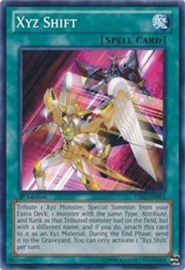 Xyz Shift Legacy of the Valiant Yu-Gi-Oh! card