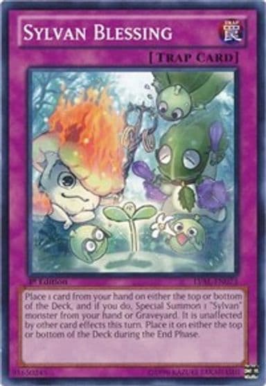 Sylvan Blessing Legacy of the Valiant Yu-Gi-Oh! card