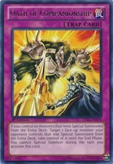 Oath of Companionship Legacy of the Valiant Yu-Gi-Oh! card