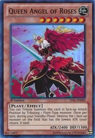 Queen Angel of Roses Legacy of the Valiant Yu-Gi-Oh! card