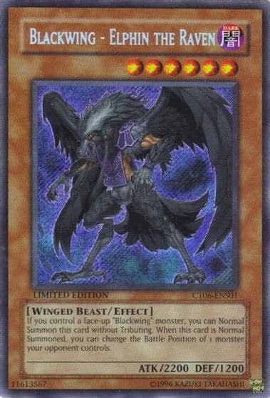 Blackwing Elphin the Raven 2009 Collectors Tin Yu-Gi-Oh! card