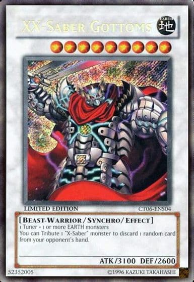 XX Saber Gottoms 2009 Collectors Tin Yu-Gi-Oh! card