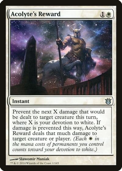 Acolytes Reward Born of the Gods Magic card