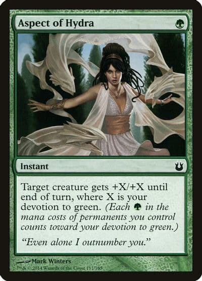 Aspect of Hydra Born of the Gods Magic card