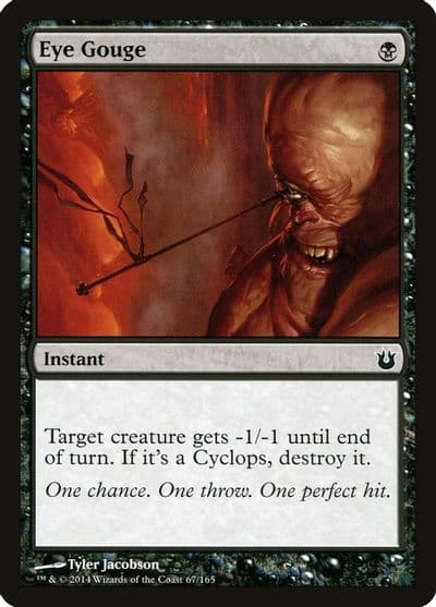 Eye Gouge Born of the Gods Magic card