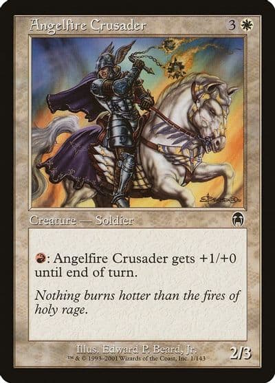 Angelfire Crusader Apocalypse Magic card