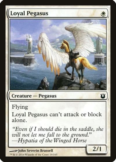 Loyal Pegasus Born of the Gods Magic card
