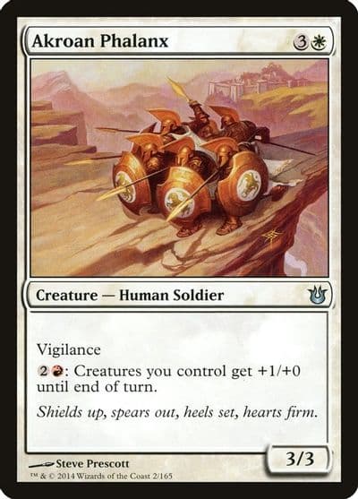 Akroan Phalanx Born of the Gods Magic card