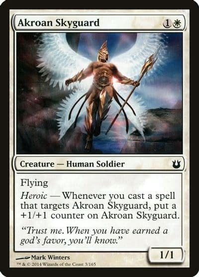 Akroan Skyguard Born of the Gods Magic card