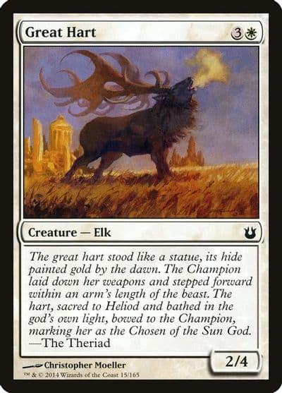 Great Hart Born of the Gods Magic card