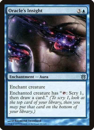 Oracles Insight Born of the Gods Magic card