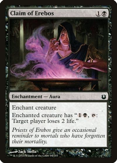 Claim of Erebos Born of the Gods Magic card