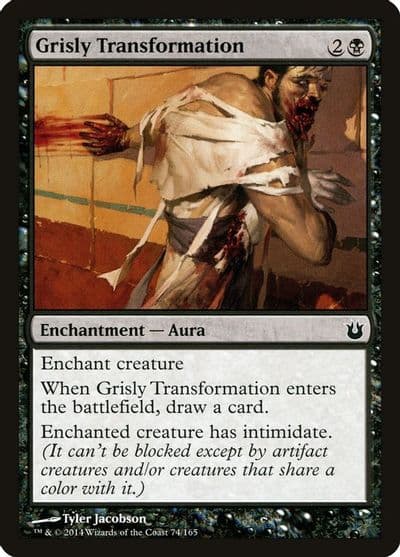 Grisly Transformation Born of the Gods Magic card