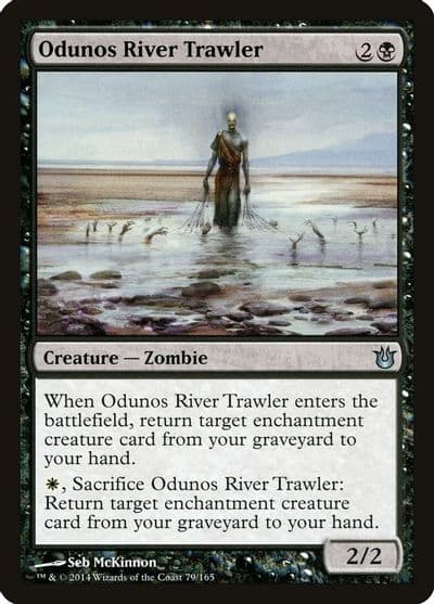 Odunos River Trawler Born of the Gods Magic card