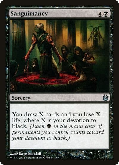 Sanguimancy Born of the Gods Magic card