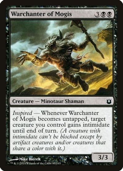 Warchanter of Mogis Born of the Gods Magic card