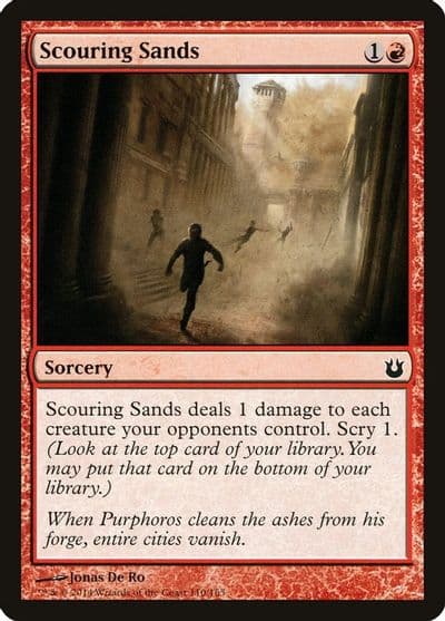 Scouring Sands Born of the Gods Magic card
