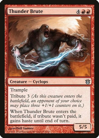 Thunder Brute Born of the Gods Magic card