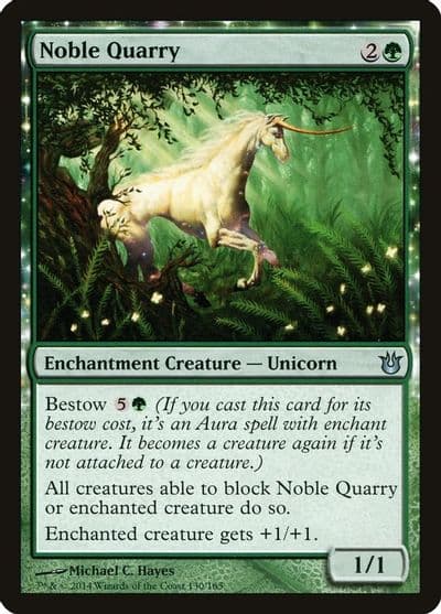 Noble Quarry Born of the Gods Magic card