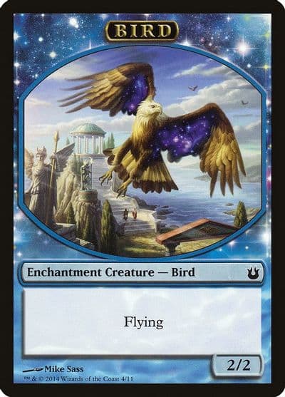 Bird Token 4 Born of the Gods Magic card
