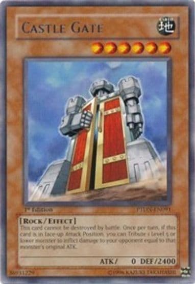 Castle Gate Phantom Darkness Yu-Gi-Oh! card