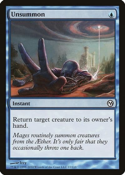 Unsummon Duels of the Planeswalkers Magic card