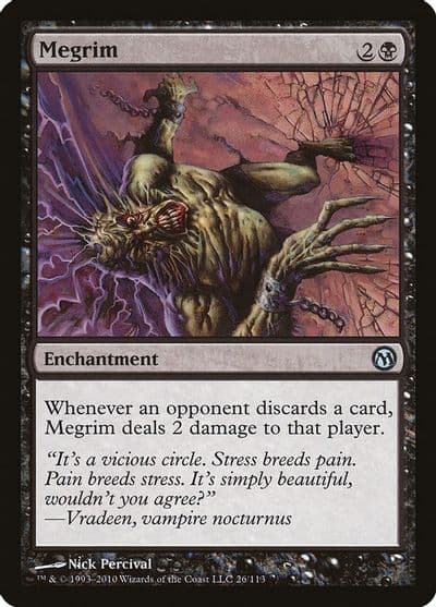 Megrim Duels of the Planeswalkers Magic card