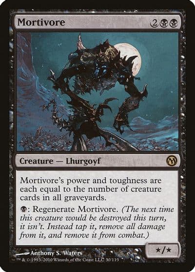 Mortivore Duels of the Planeswalkers Magic card