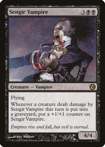 Sengir Vampire Duels of the Planeswalkers Magic card