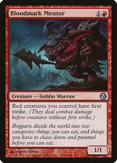 Bloodmark Mentor Duels of the Planeswalkers Magic card