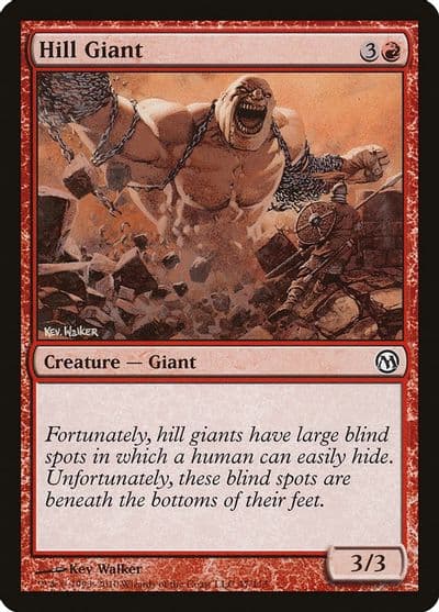 Hill Giant Duels of the Planeswalkers Magic card