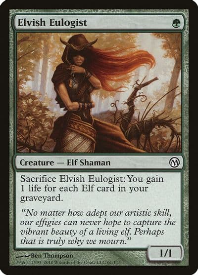 Elvish Eulogist Duels of the Planeswalkers Magic card