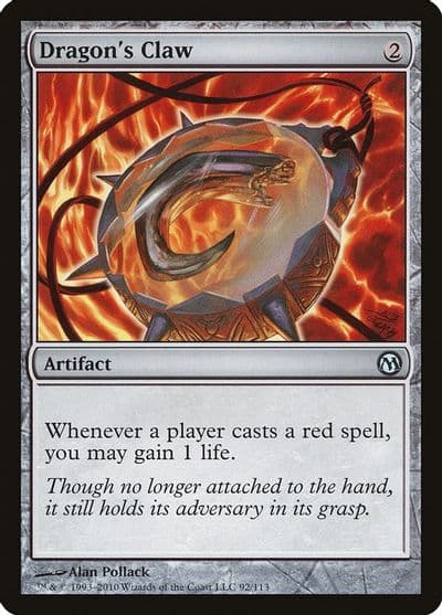 Dragons Claw Duels of the Planeswalkers Magic card