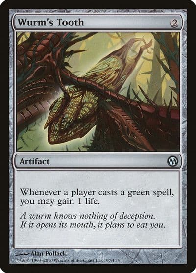 Wurms Tooth Duels of the Planeswalkers Magic card