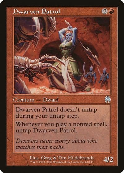 Dwarven Patrol Apocalypse Magic card
