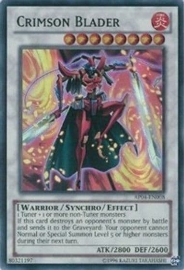 Crimson Blader Astral Pack 4 Yu-Gi-Oh! card