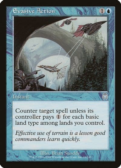Evasive Action Apocalypse Magic card