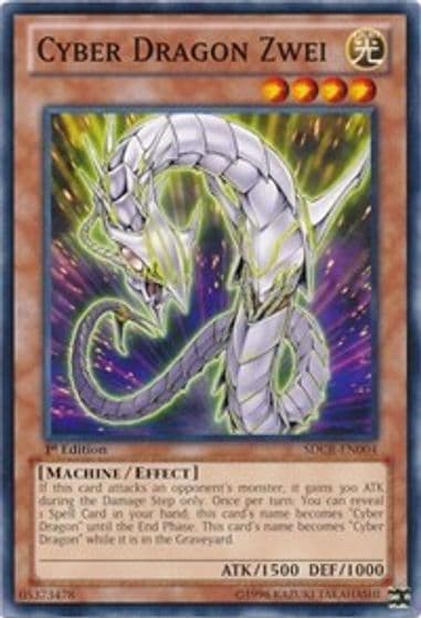 Cyber Dragon Zwei Structure Deck: Cyber Dragon Revolution Yu-Gi-Oh! card